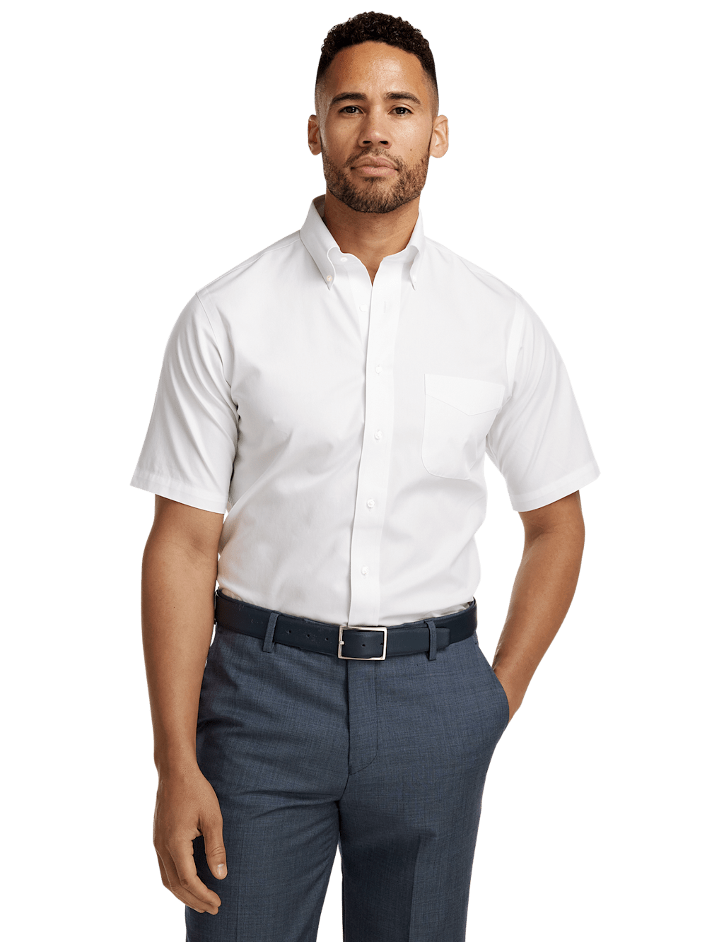 Button Down Short Sleeve Dress Shirts