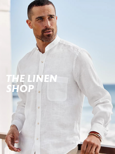 White Linen Dress Shirts