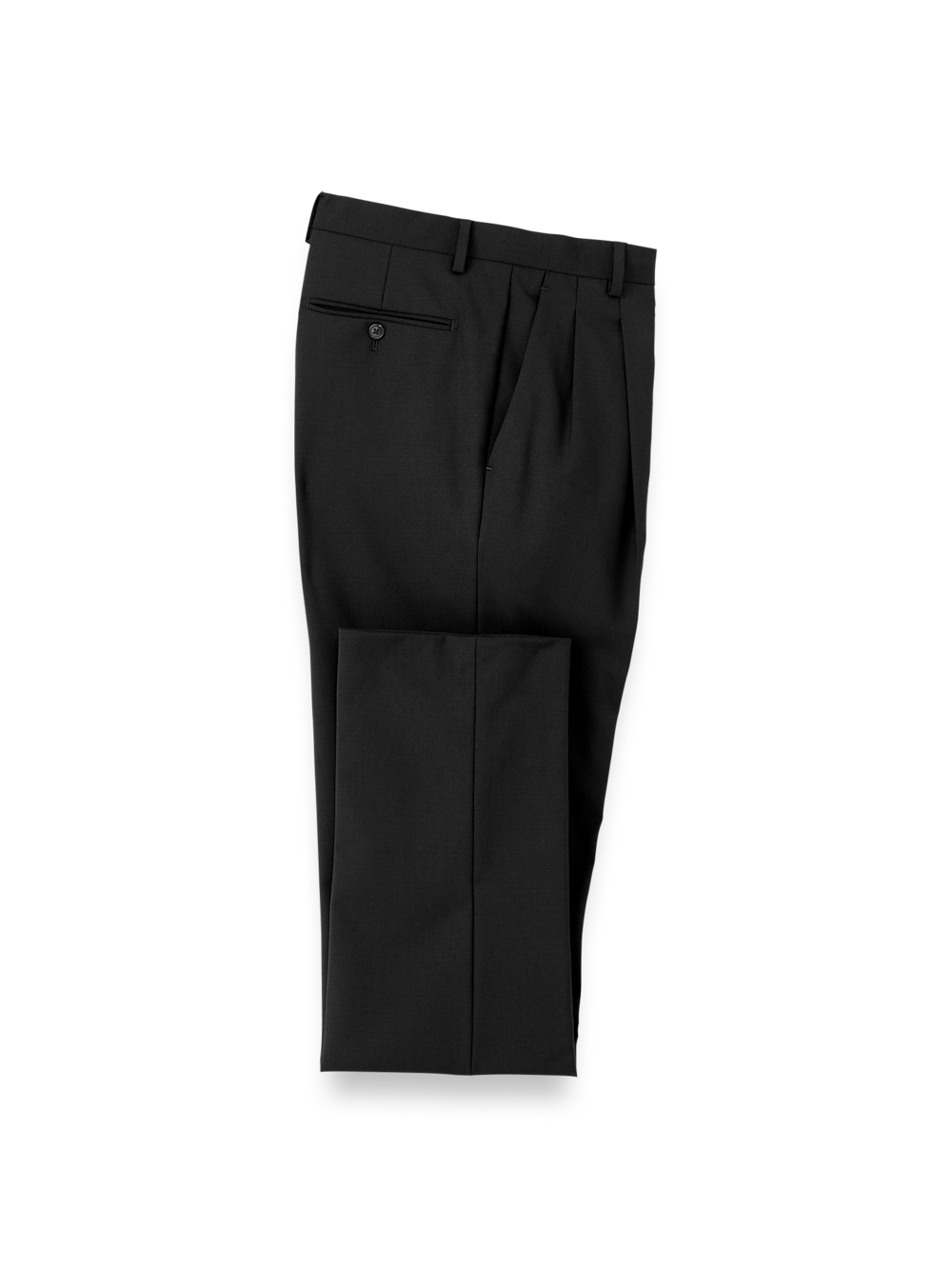 Alternate Image of Wool Stretch Bengaline Single Breasted Peak Lapel Suit-9