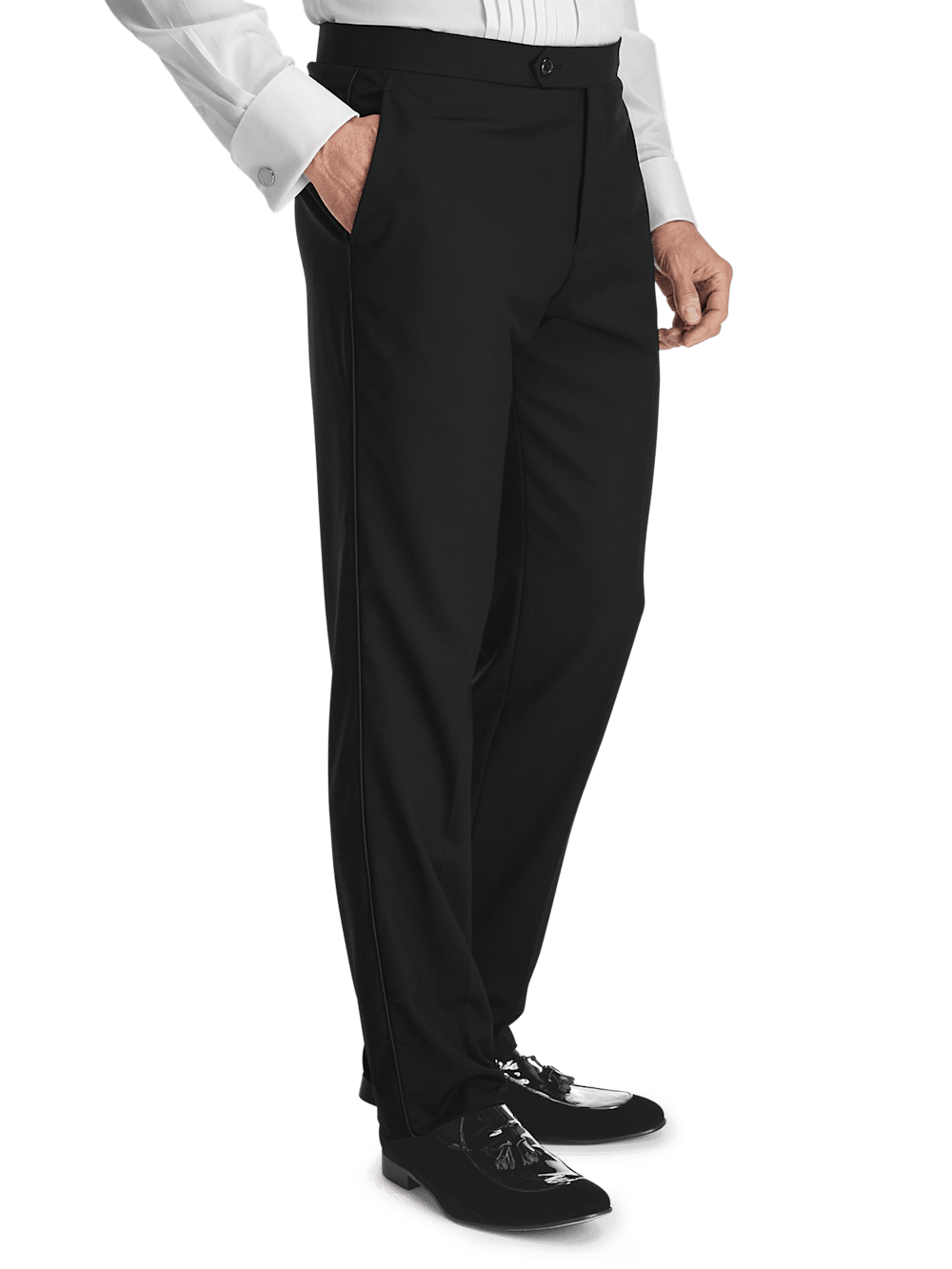 Alternate Image of Wool Stretch Peak Lapel Tuxedo-8