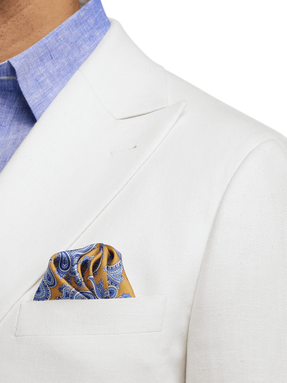 Alternate Image of Linen Blend Peak Lapel Suit-5