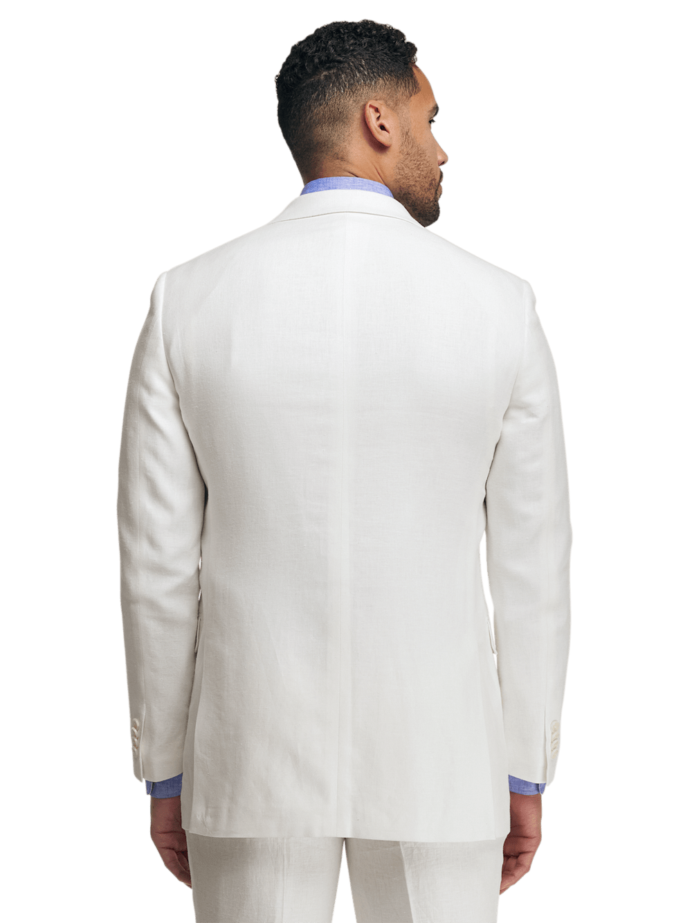 Alternate Image of Linen Blend Peak Lapel Suit-6