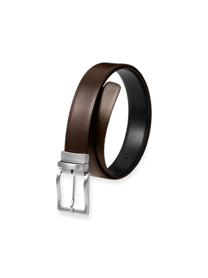 Evan Reversible Belt - Black/brown