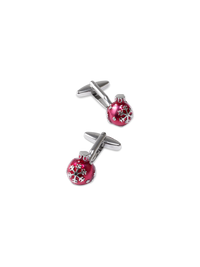 Ornament Cufflink - Red