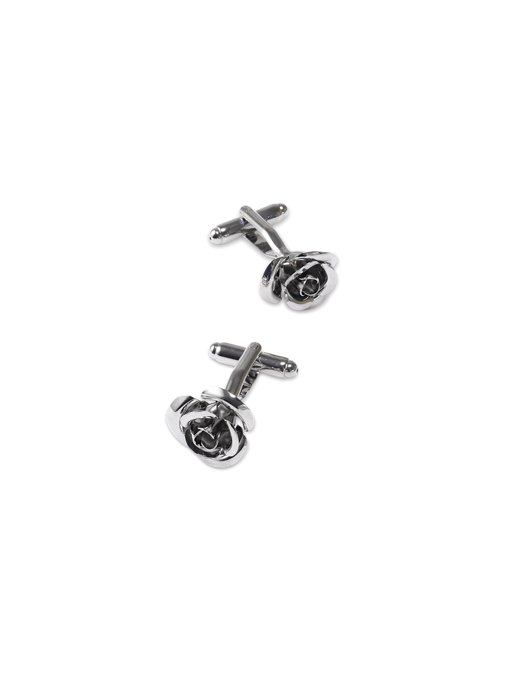 Product Image of Rose Cufflink-Silver