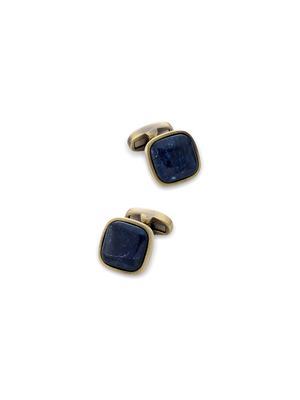 Lapis Stone Cufflinks - Blue