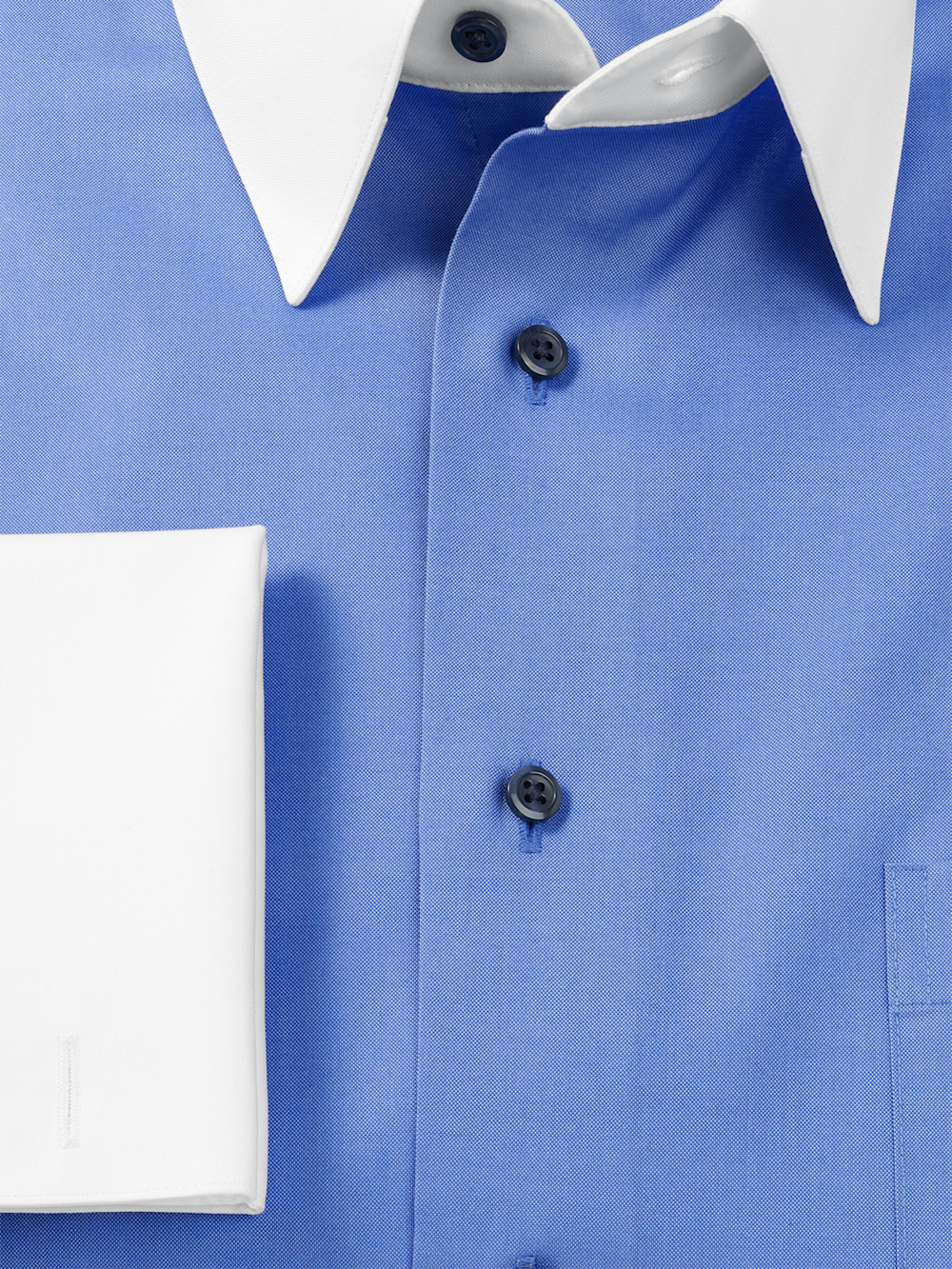 Alternate Image of Comfort Stretch Non-iron Solid Dress Shirt-5