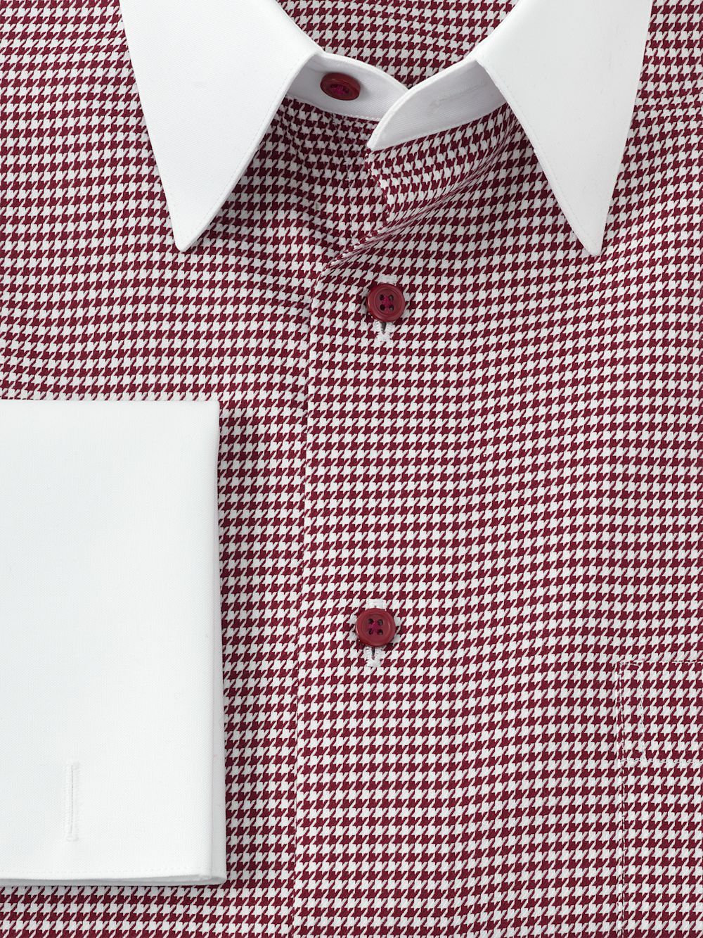 Alternate Image of Comfort Stretch Non-iron Check Dress Shirt-5