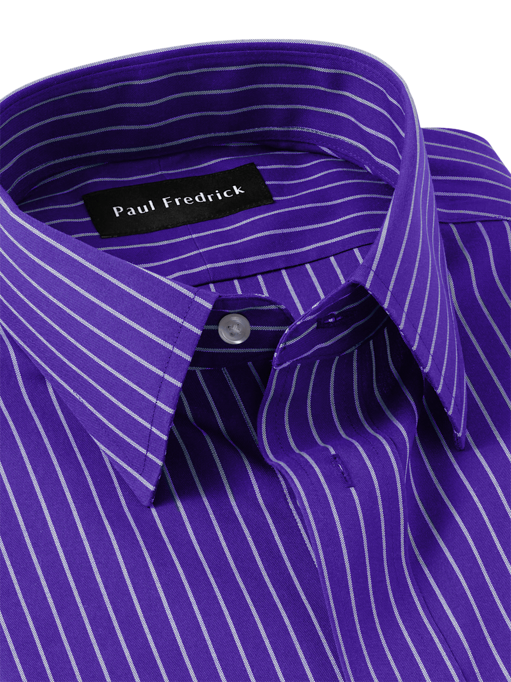 Alternate Image of Comfort Stretch Non-iron Stripe Dress Shirt-6