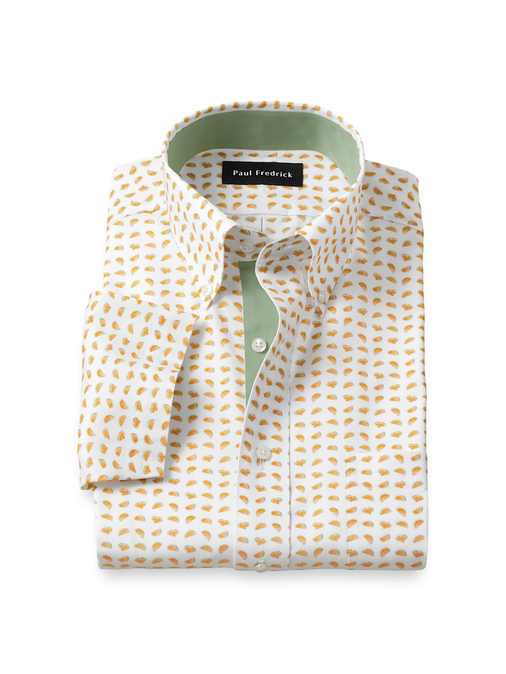 Product Image of Comfort Stretch Non-iron Novelty Dress Shirt With Contrast Trim-1