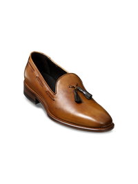 Ethan Tassel Loafer - Chestnut