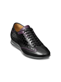 Nash Sneaker - Black/purple