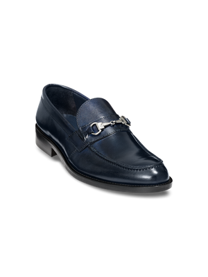 Archer Bit Loafer - Navy