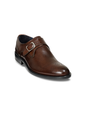Henry Monk Strap - Dark Brown