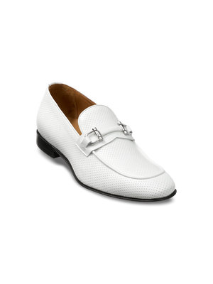 Francis Bit Loafer - White