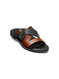 Stefano Sandal - Black/tan