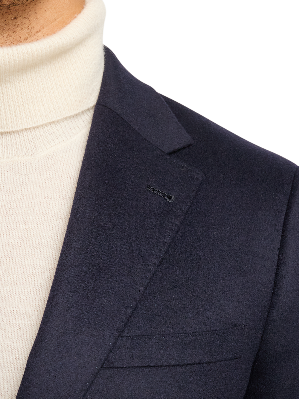 Alternate Image of Cashmere Single Breasted Notch Lapel Sport Coat-6