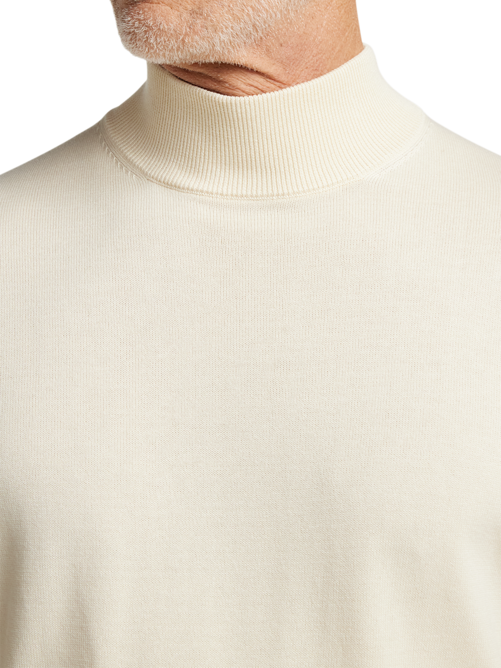 Alternate Image of Supima Cotton Mock Neck Sweater-2