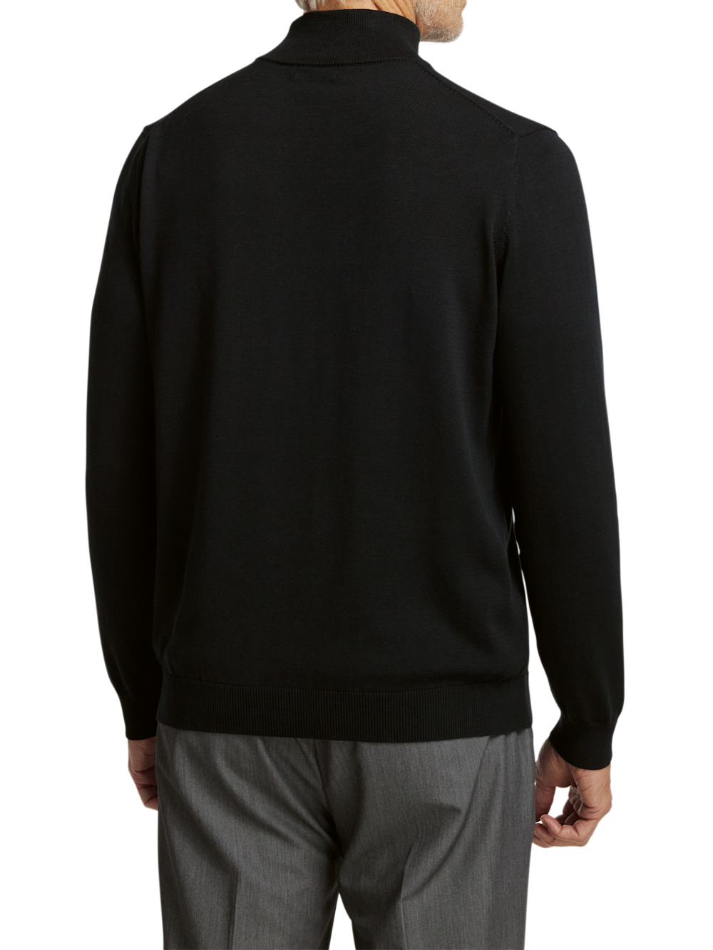 Alternate Image of Supima Cotton Mock Neck Sweater-4