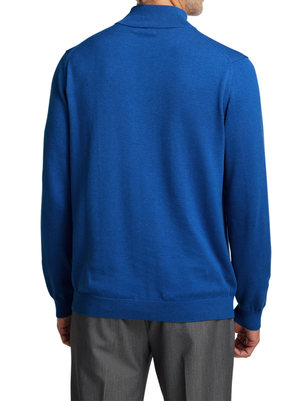 Alternate Image of Supima Cotton Mock Neck Sweater-4