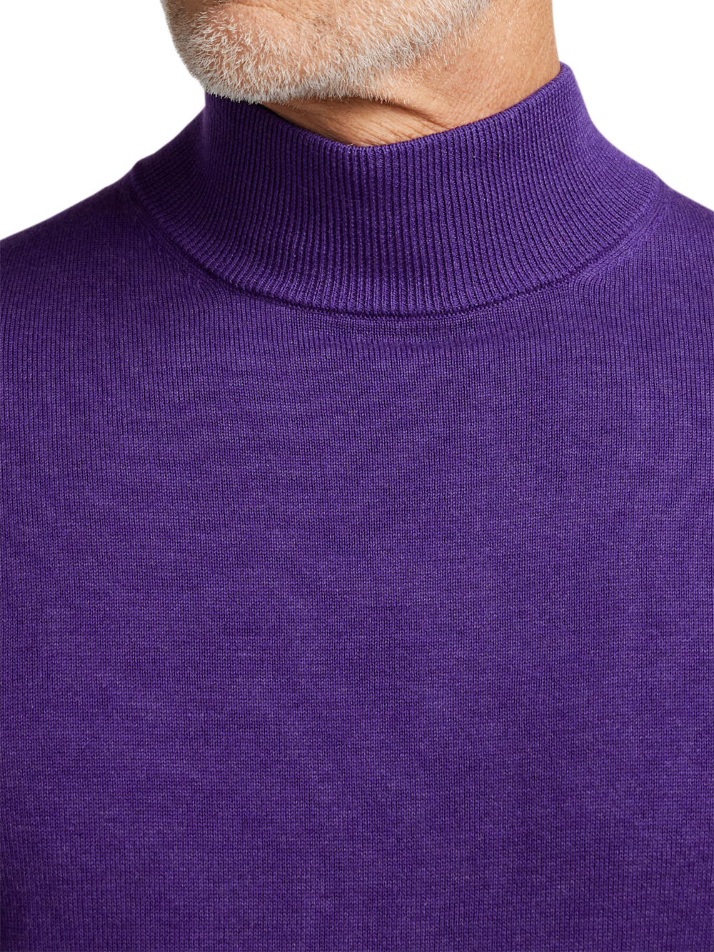 Alternate Image of Supima Cotton Mock Neck Sweater-2
