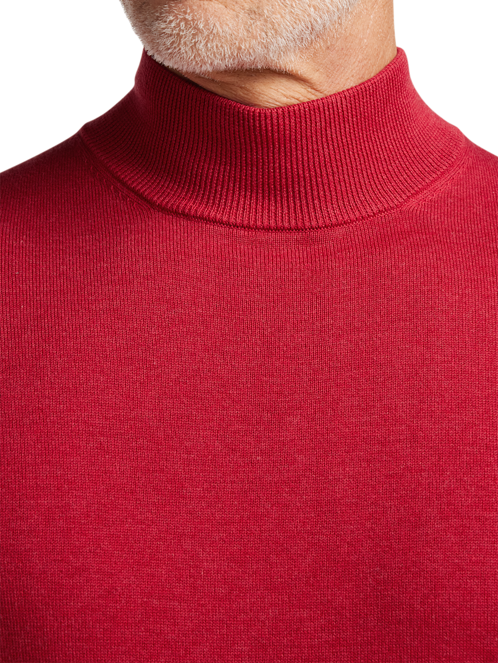 Alternate Image of Supima Cotton Mock Neck Sweater-2