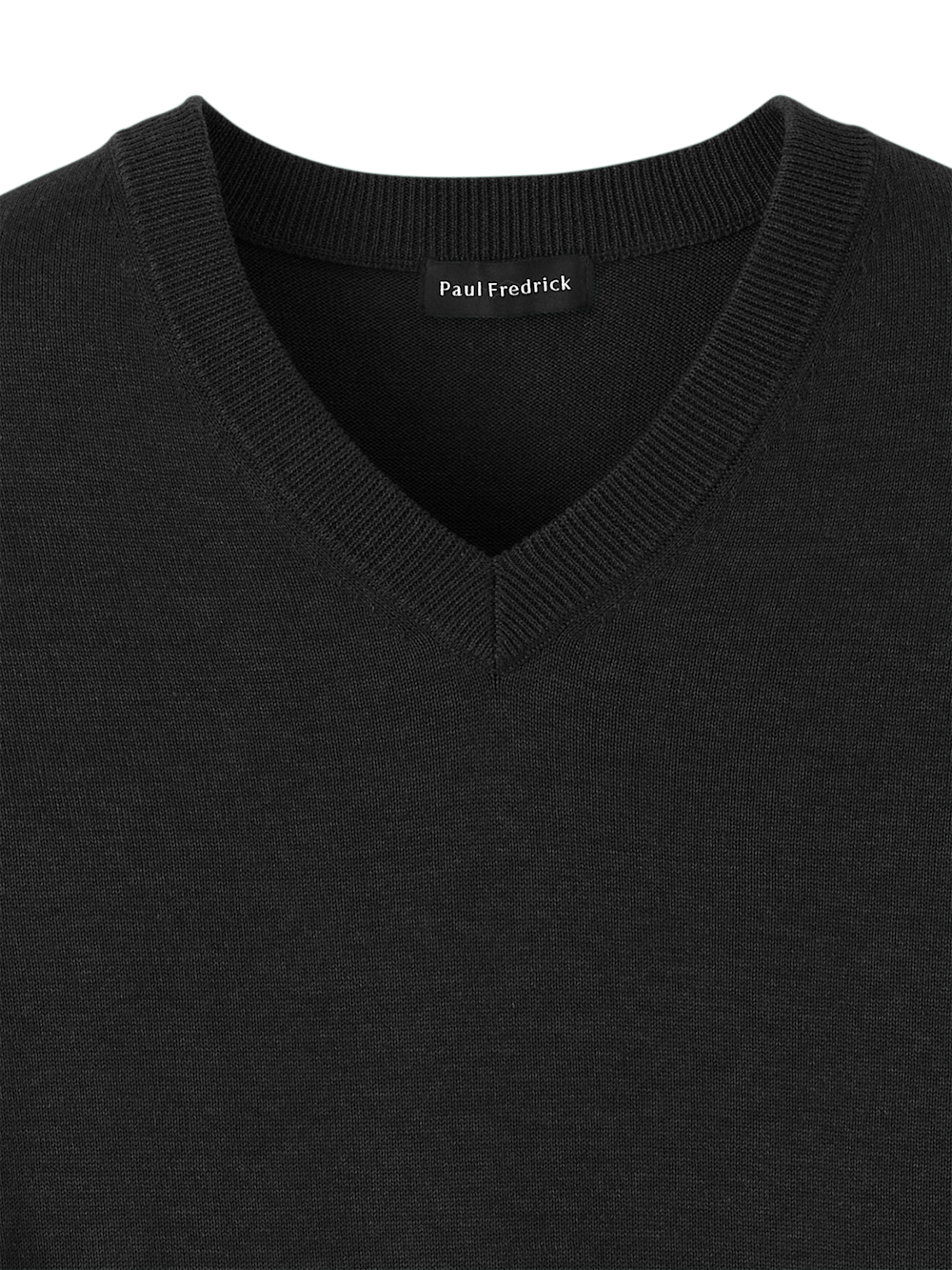 Alternate Image of Supima Cotton V-neck Sweater-5