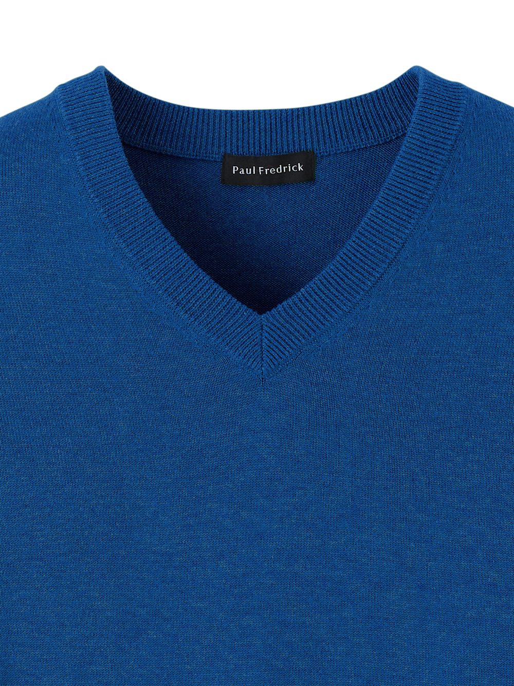 Alternate Image of Supima Cotton V-neck Sweater-5