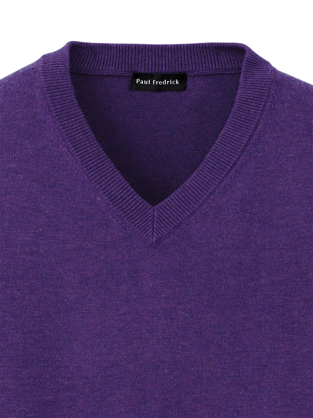 Alternate Image of Supima Cotton V-neck Sweater-5