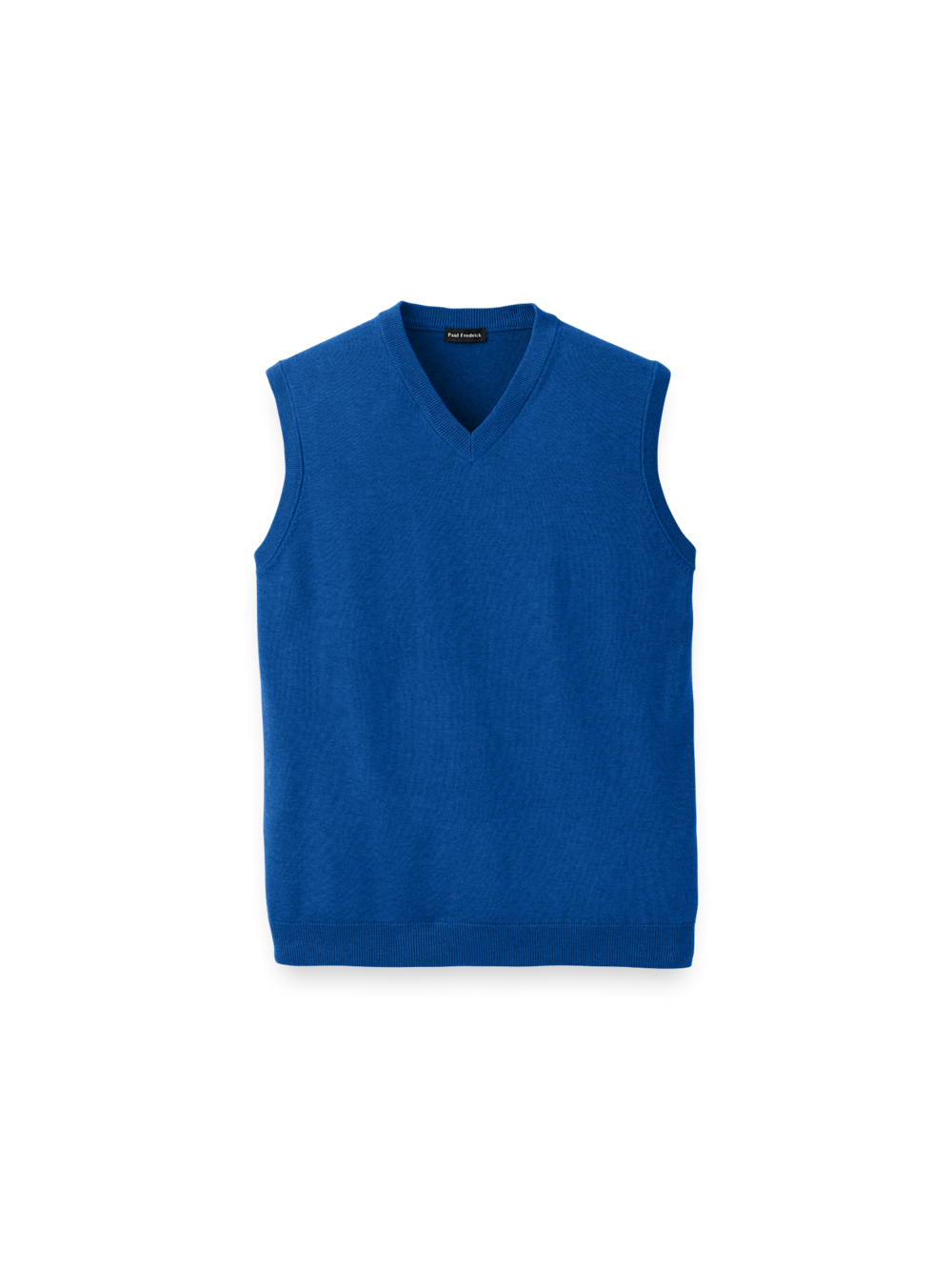 Product Image of Supima Cotton Vest-Blue