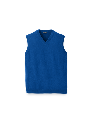 Supima Cotton Vest - Blue