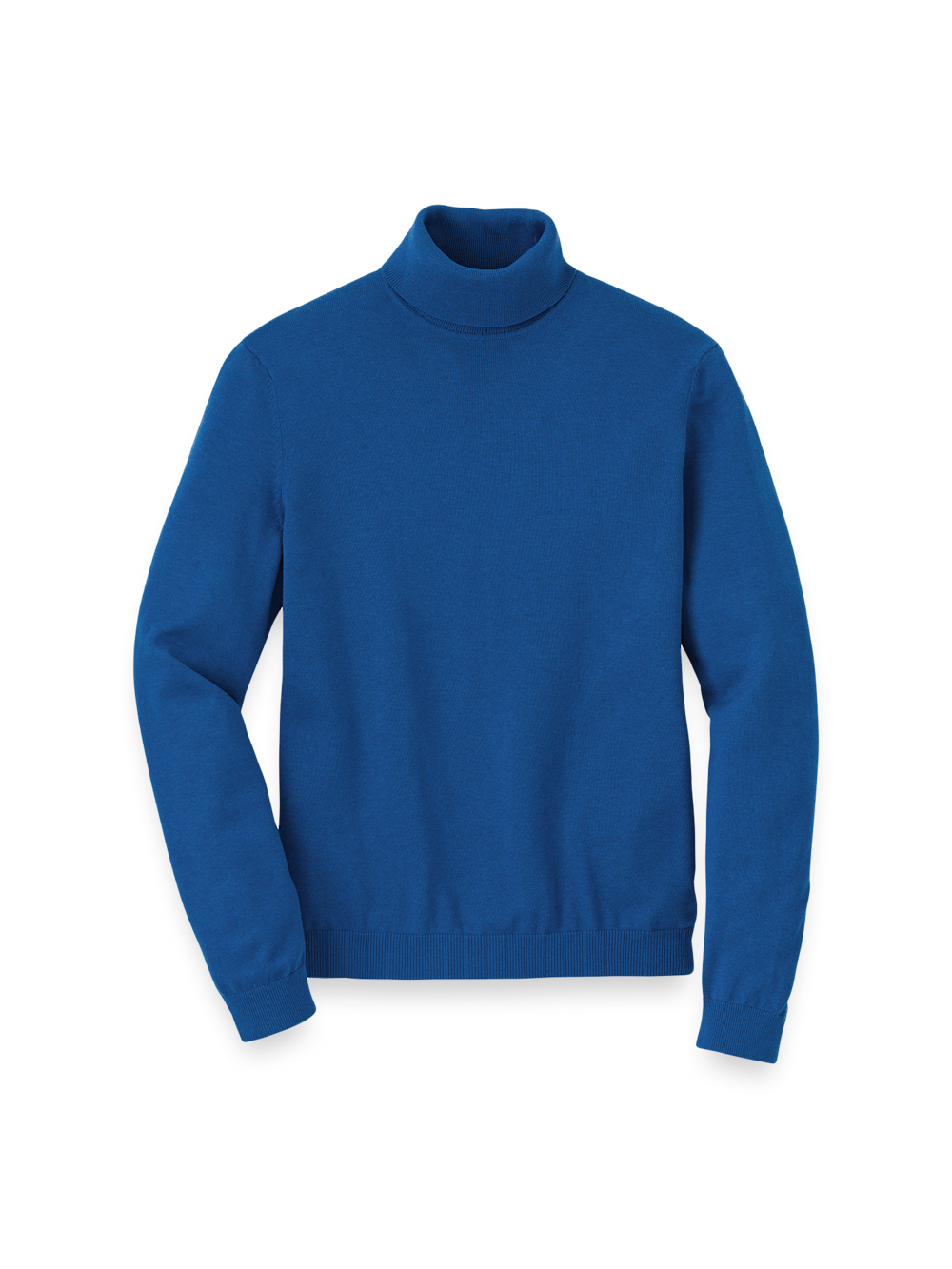 Product Image of Supima Cotton Turtleneck-Blue