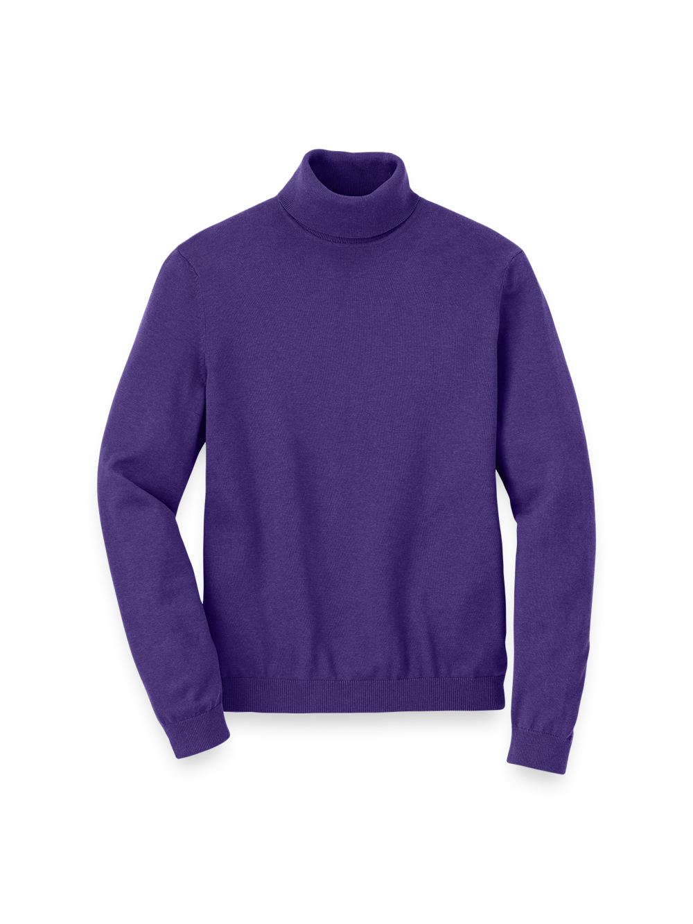 Product Image of Supima Cotton Turtleneck-Purple