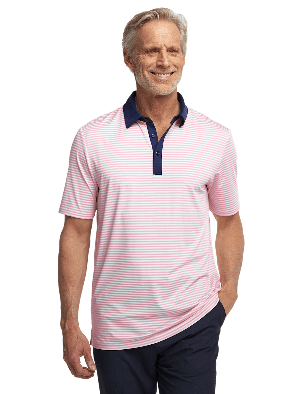 Alternate Image of Performance Blend Three Button Polo-1