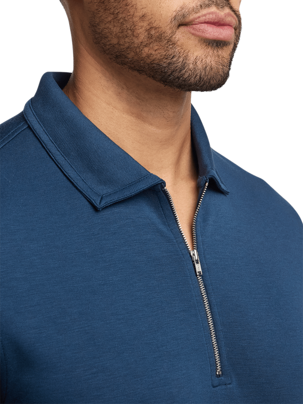 Alternate Image of Lyocell Blend Quarter Zip Polo-2