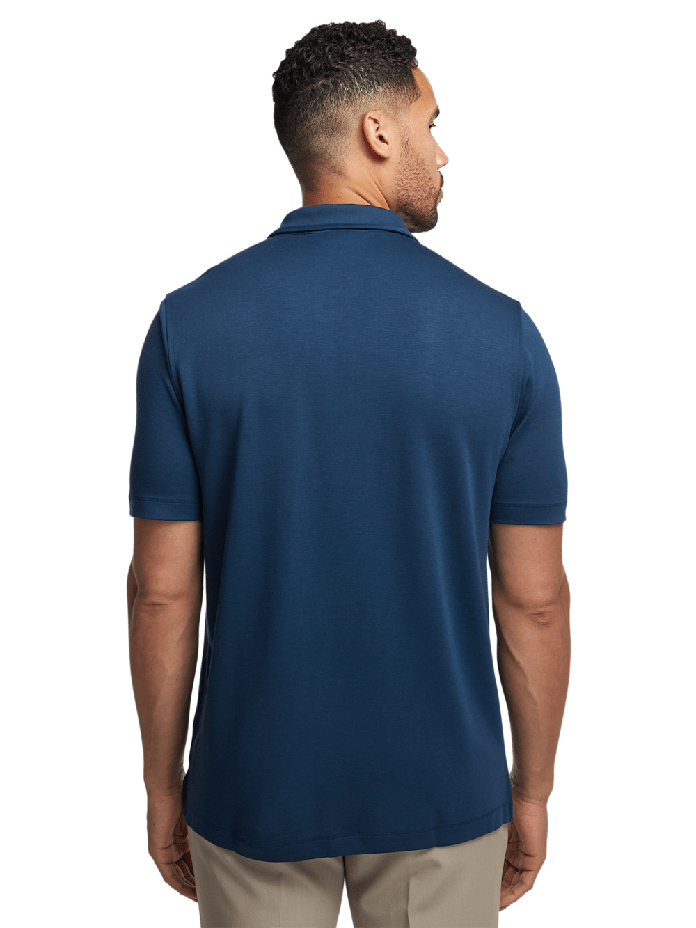 Alternate Image of Lyocell Blend Quarter Zip Polo-5