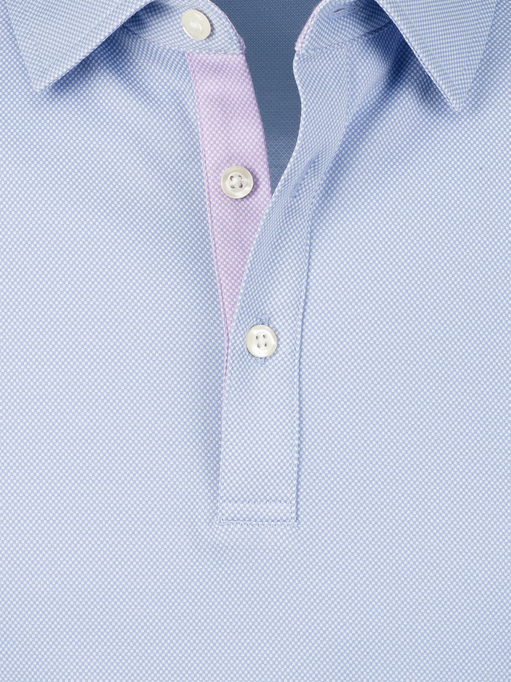 Alternate Image of Cotton Blend Three Button Polo-6
