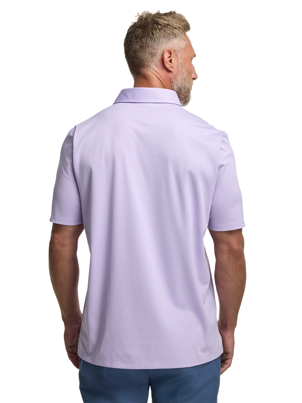 Alternate Image of Cotton Blend Three Button Polo-5