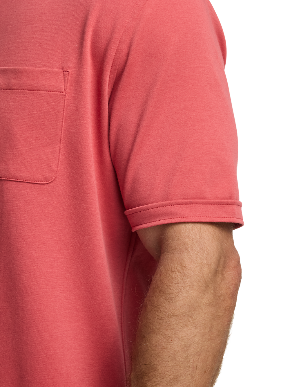 Alternate Image of Cotton Full Button Front Polo-3