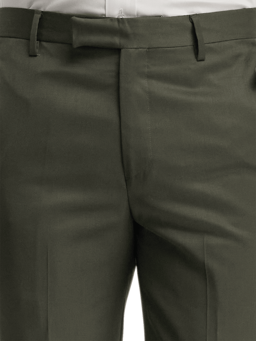 Alternate Image of Wool Gabardine Pants-2#model_flat front