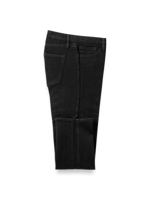 Denim Five Pocket Pants - Black