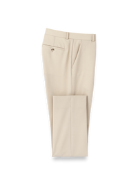 Comfort Stretch Travel Pants - Cream