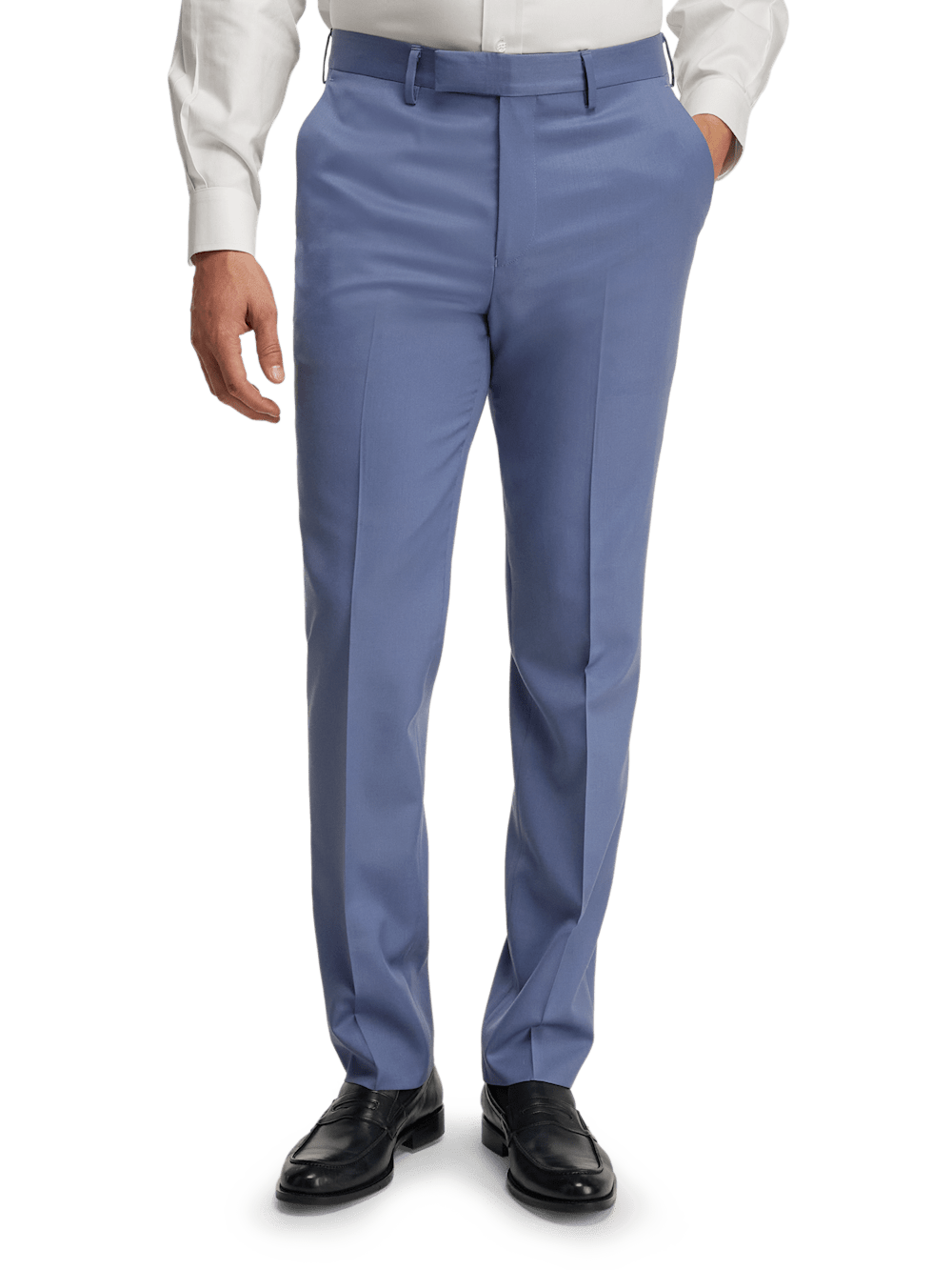 Alternate Image of Wool Gabardine Pants-1#model_flat front