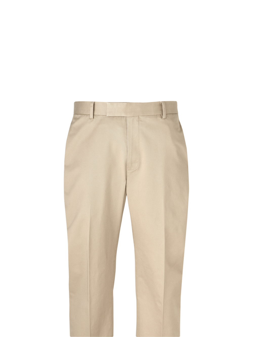 Alternate Image of Non-iron Cotton Stretch Twill Pant-1#model_flat front