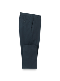 Non-Iron Cotton Stretch Twill Pant - Ink