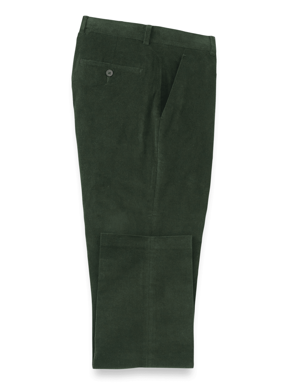 Product Image of Cotton Stretch Corduroy Pant-Forest Green#model_flat front