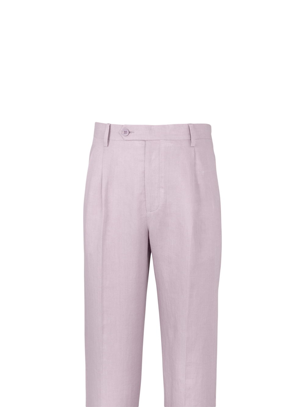 Alternate Image of Linen Chambray Twill Pants-1#model_pleated front