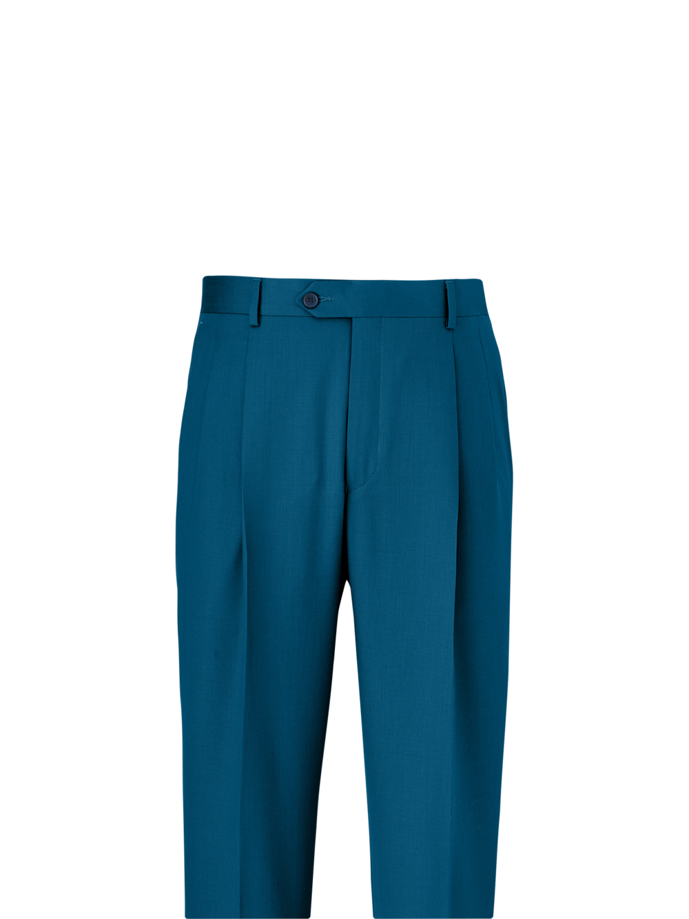 Alternate Image of Wool Gabardine Pants-1#model_pleated front