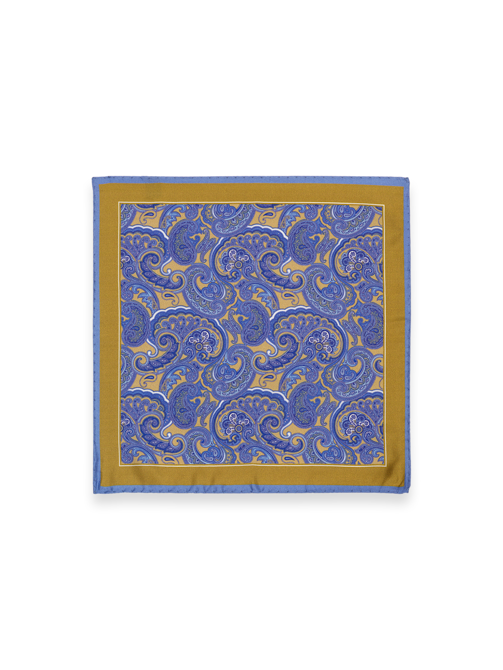 Alternate Image of Paisley Silk Pocket Square-1