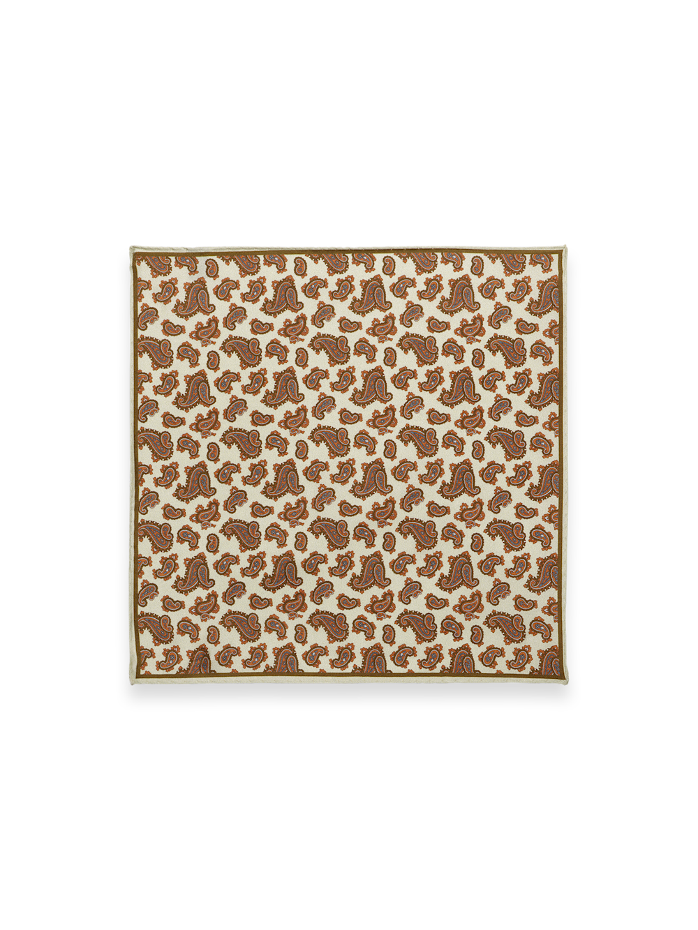Alternate Image of Paisley Silk Pocket Square-1